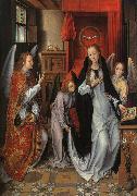 Hans Memling The Annunciation  gggg Sweden oil painting reproduction